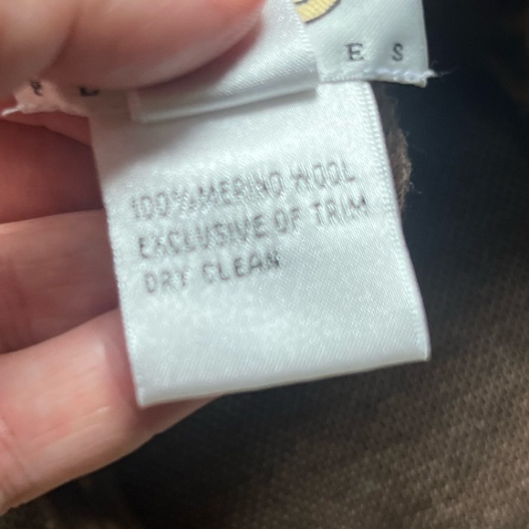 Talbots Petite Leopard Print Merino Suit Jacket (S) - Picture 12 of 12